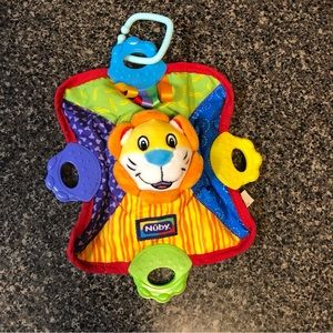 Nuby Teething Blankie NWOT